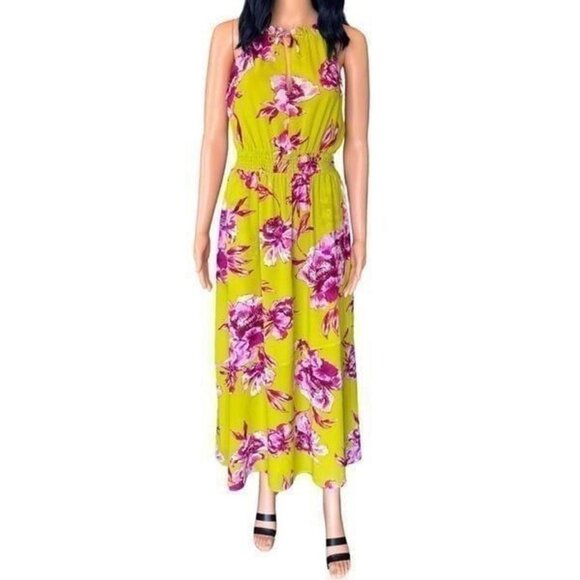 Great Jones Yellow Pink Floral Neck - Picture 3 of 8